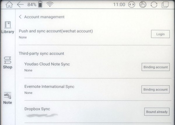 Onyx Boox Evernote