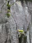 Rock climbing Zakkokutani 雑穀谷のロッククライミング June 2014
