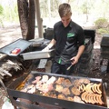 P1000899.JPG -- BBQ in La Trobe University Wildlife Sanctuary - what a feast!