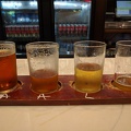  -- Beer tasting at Niagara Brewery, IPA, Amber ale, Lager, and some Light Fruity Radler beer.